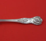Kings by George Adams English Sterling Silver Dinner Fork w/ Crest Crown 8 3/8"