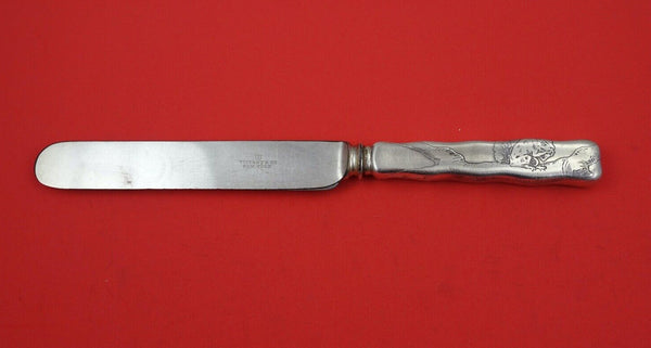 Lap Over Edge Acid Etched by Tiffany & Co Sterling Regular Knife squirrel 9 1/4"
