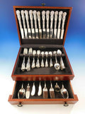 La Reine by R&B Sterling Silver Flatware Set for 12 Service 88 pieces Dinner