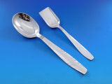 Swedish Modern by Allan Adler Sterling Silver Flatware Set Hammered 90 pc Dinner