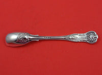 Queens English Sterling Silver Egg Spoon London Circa 1842 5 3/8" Heirloom