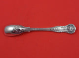 Queens English Sterling Silver Egg Spoon London Circa 1842 5 3/8" Heirloom