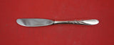Star Blossom by Alvin Sterling Silver Butter Spreader hollow handle 6 1/4"