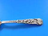 Lap Over Edge Tiffany & Co Sterling Silver Coffee Spoon GW Applied Grapes Vine