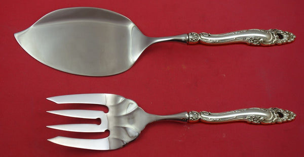 Decor by Gorham Sterling Silver Salmon Serving Set Fish Custom Made