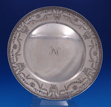 Pompeian by Whiting Sterling Silver Service Plate #X4042D 11" 18.5 ozt. (#7624)