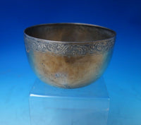 Chinese by Unknown Sterling Silver Rice Bowl c.1900 3 1/2" x 6" 5.6 ozt. (#5509)