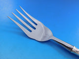 Rose Point by Wallace Sterling Silver Buffet Fork Custom Made 8 3/4"