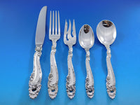 Decor by Gorham Sterling Silver Flatware Set For 24 Service 126 Pieces