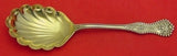 Charles II by Dominick and Haff Sterling Silver Berry Spoon Gold Washed 8 7/8"