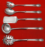 Brocade by International Sterling Silver Hostess Serving Set 5pc HH WS Custom
