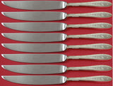 Wedgwood by International Sterling Silver Steak Knife Set 8pc Not Serr Custom