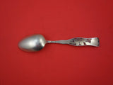Flora by Shiebler Sterling Silver Teaspoon #7  light vermeil pierced 5 5/8"
