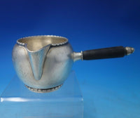 Beaded by Georg Jensen Sterling Silver Chocolate Pot Set 3pc #187 (#5925)
