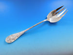 Japanese by Tiffany and Co Sterling Silver Salad Serving Fork 10 1/8"