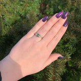 Platinum 1.28 Carat GIA Genuine Natural Alexandrite and Diamond Ring (#J6505)