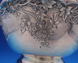 Chrysanthemum by Unknown Sterling Silver Fruit Bowl #5300/123 4 5/8" Tall #7943