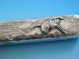 Gorham Applied Metals Sterling Silver Dinner Knife Set 12pc Stork Egret 9 7/8"
