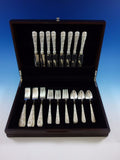 Repousse by Kirk Sterling Silver Flatware Set for 8 Service 32 pieces