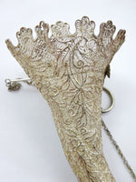 Handmade Sterling Filigree Tussie Mussie Posey Posy Holder (#J1230)