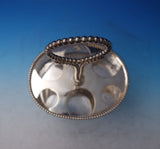 Beaded by Deane and Co London Bridge English Silverplate Cruet Set Holder #5961