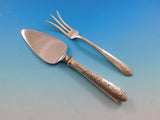 Normandie by Wallace Sterling Silver Flatware Set for 8 Service 67 Pieces Floral