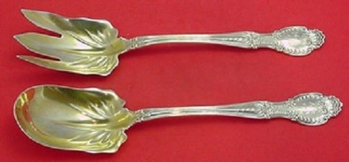 Richelieu by Tiffany and Co Sterling Silver Salad Serving Set 2pc GW 10"