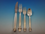 Bittersweet by Georg Jensen Sterling Silver Flatware Set 8 Dinner Service 49 Pcs