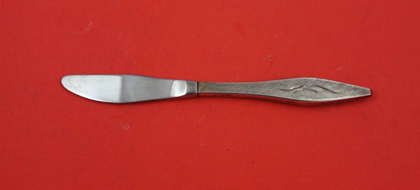 Cellini Engraved by Reed and Barton Sterling Silver Butter Spreader HH 7 1/8"