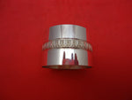 Malmaison by Christofle Sterling Silver Napkin Ring Original Wide 1 1/8"