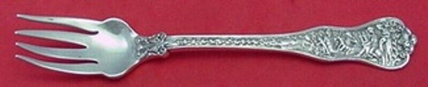 Olympian by Tiffany and Co Sterling Silver Salad Fork 4-Tine Wavy Tines 6 1/2"