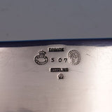 Georg Jensen Sterling Silver Keepsake Box with Wood Interior #507 (#9129)