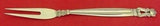 Acorn by Georg Jensen Sterling Silver Cold Cut Fork 2-Tine 6 1/2"