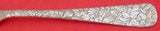 Embossed by Wallace Sterling Silver Pie Server Circa 1890 Fluted Bowl 9 1/4"