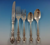 Malvern by Lunt Sterling Silver Flatware Set 60 Pieces Service For 12