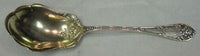 Rustic by Towle Sterling Silver Preserve Spoon Gold Washed 7 1/8" Antique