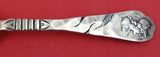 Medallion aka Etruscan by Knowles Sterling Silver Demitasse Spoon with Soldier