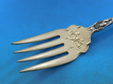 Irian by Wallace Sterling Silver Cold Meat Fork GW 8 1/4" Serving Art Nouveau