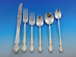 Wedding Bells by International Sterling Silver Flatware Set 12 Service 78 pcs