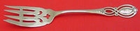 Chippendale Old by Alvin Sterling Silver Salad Fork Pierced with Bar 6"