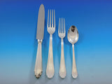 Palladio by Buccellati Italy Silver Flatware Set for 12 Service 60 pcs Dinner
