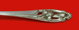 Silver Iris by International Sterling Silver Serving Spoon Pierced 9-Hole Custom