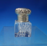 Portuguese .833 Silver Inkwell Double w/Footed Stand 3D Lady Justice (#5426)