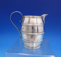 English Estate Sterling Silver Syrup Pitcher Barrel Form w/Handle c.1923 (#6957)