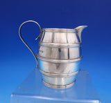 English Estate Sterling Silver Syrup Pitcher Barrel Form w/Handle c.1923 (#6957)