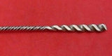 Square Twist #5 by Whiting Sterling Silver Ice Cream Spoon Fluted 5 1/4"