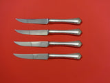 Rosemary by Easterling Sterling Silver Steak Knife Set 4pc HHWS Custom 8 1/2"