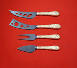 Repousse by Kirk Sterling Silver Deluxe Charcuterie Set 4-Piece Custom Made