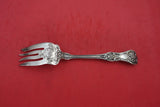King George by Gorham Sterling Silver Cold Meat Fork fancy 8 1/2"