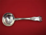 King by William Bateman Sterling Silver Gravy Ladle 7 1/4" London c1795 Antique